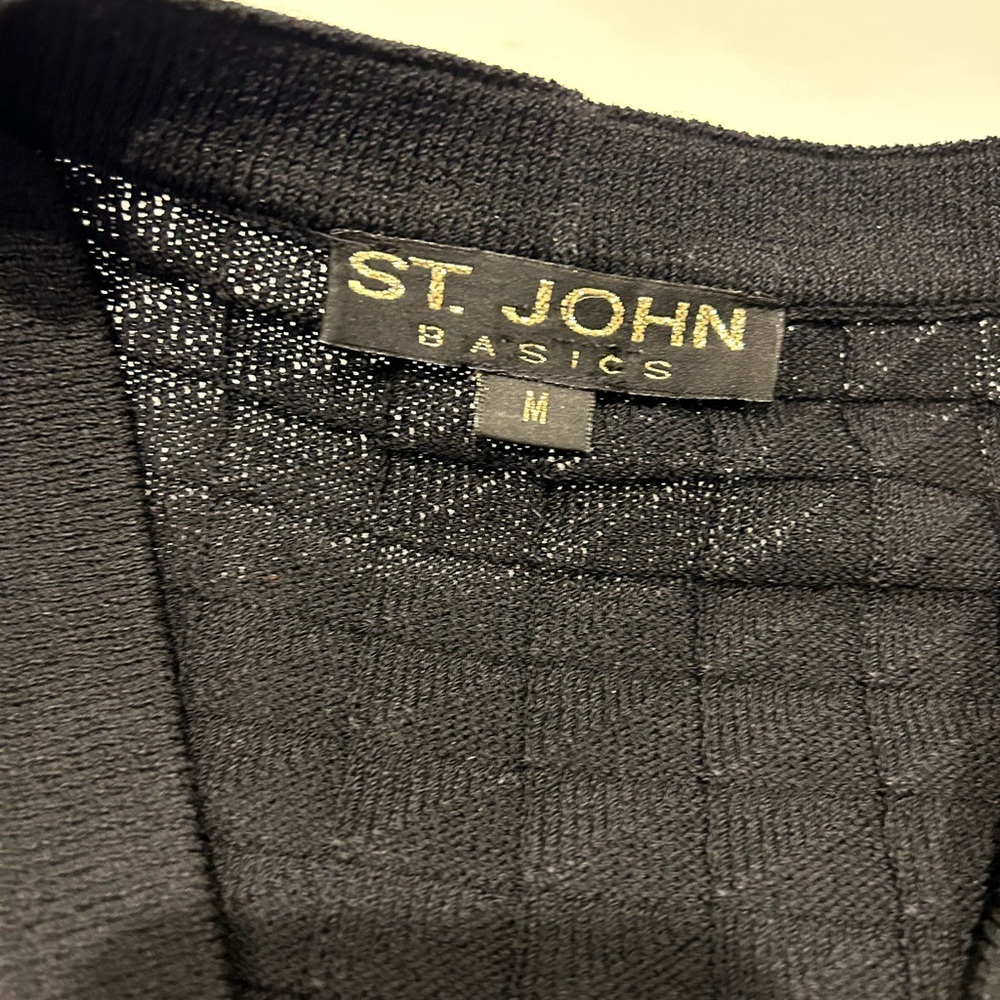 St.John Basic Black Knit - image 3